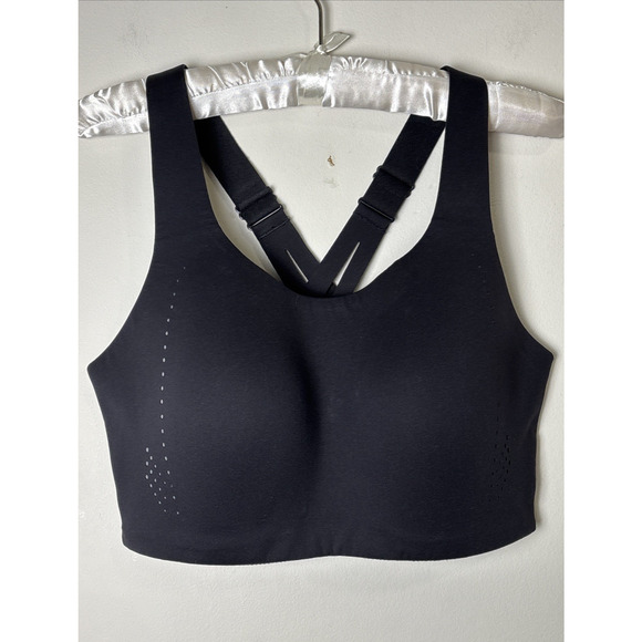 Lululemon Energy Bra High Support Size 36DDD Black Sports Running Active No Wire - Picture 1 of 10
